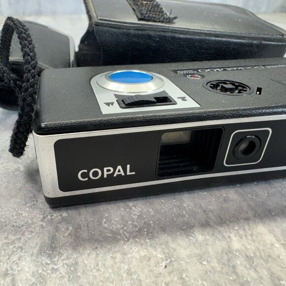 Vintage Rare - Copal Pocket 400 110 Film Point & Shoot Camera w/ Case Untested - Picture 3 of 9